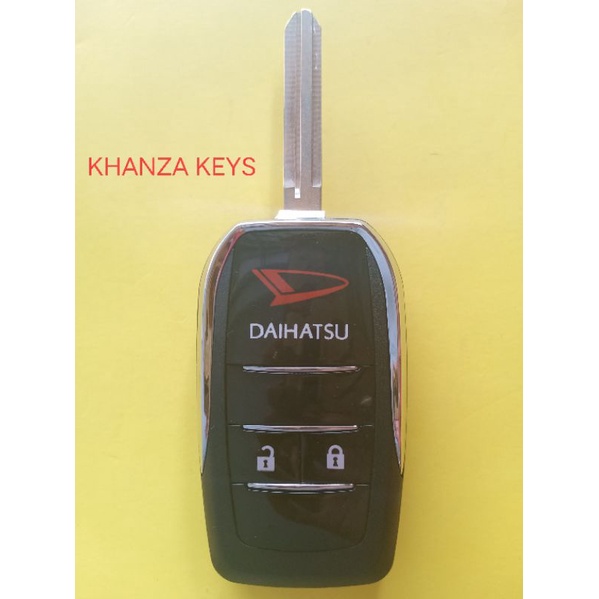 Modifikasi casing flip key Daihatsu Sigra dan ayla dan Xenia dan Terios