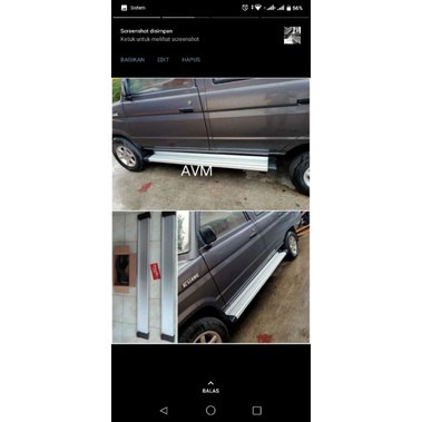 footstep kaki kaki samping kijang grand extra super Rover jantan