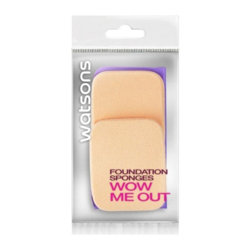 WATSONS Wow Me Out Foundation Sponge 2s