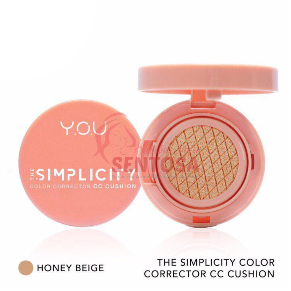 YOU THE SIMPLICITY COLOR CORRECTOR CC CUSHION 15GR