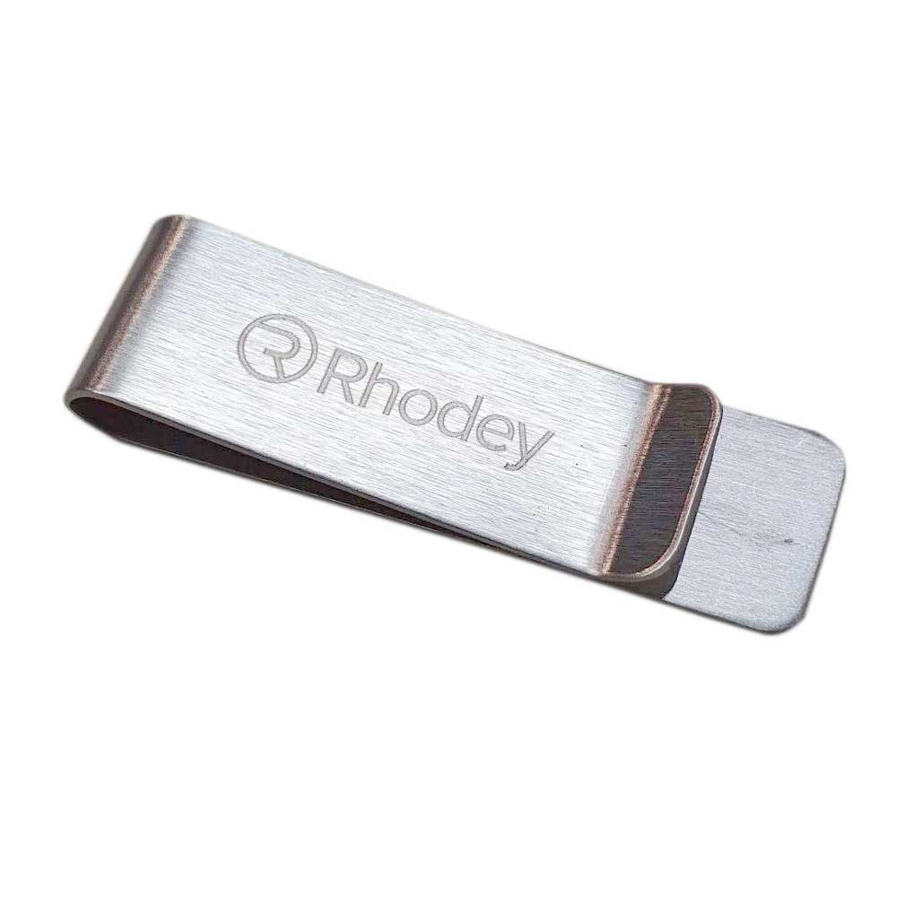 

Rhodey Dompet Klip Uang Kertas Stainless Steel - HHYF - Silver