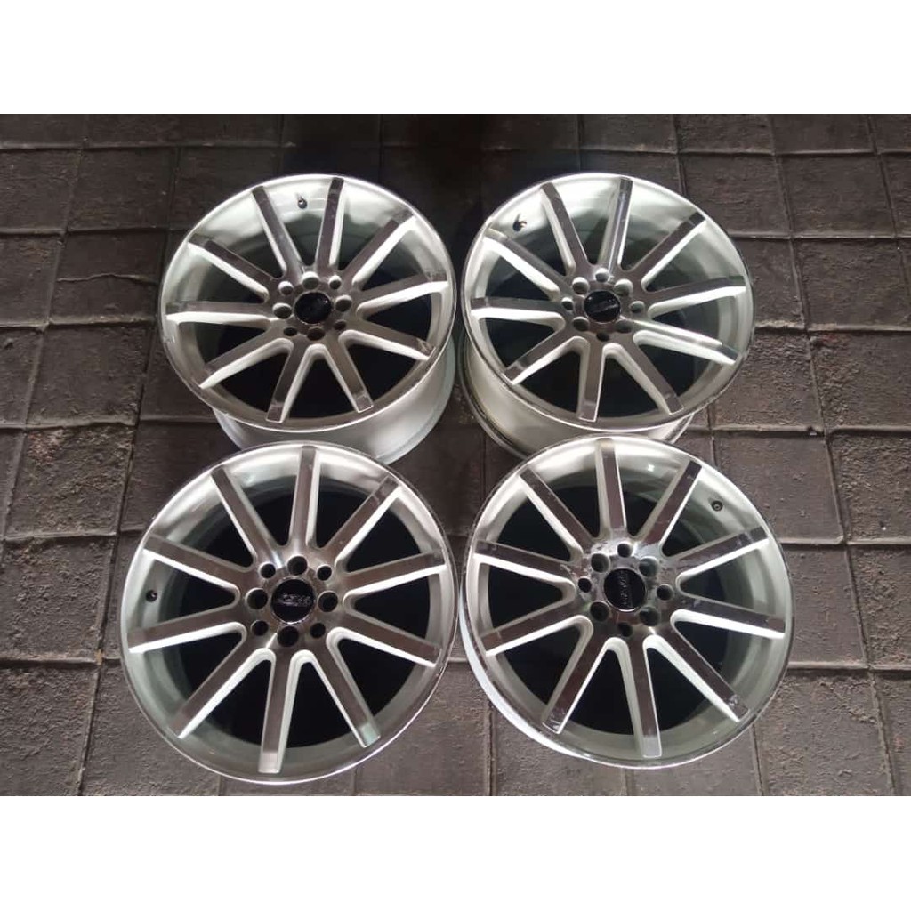 VELG MOBIL BEKAS COPOTAN MODEL SSW RING 17 LEBAR 7,5 & 8,5 PCD 4X100 4X114,3 ET 30 & 42