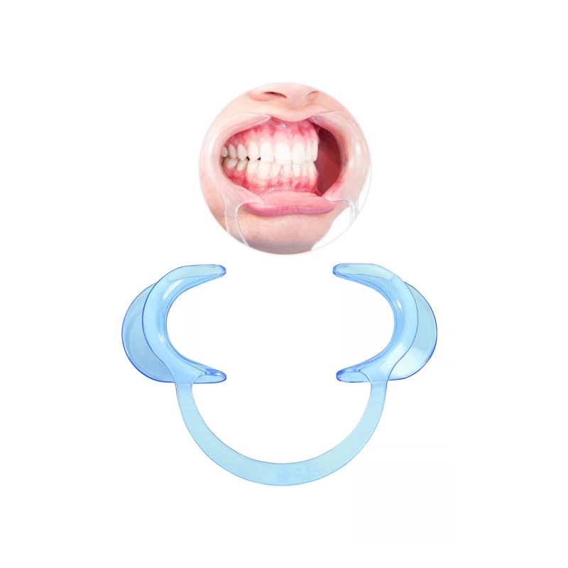 Dental cheek retractor c retraktor mouth gag gate opener penyangga mulut pembuka mulut penarik pipi behel