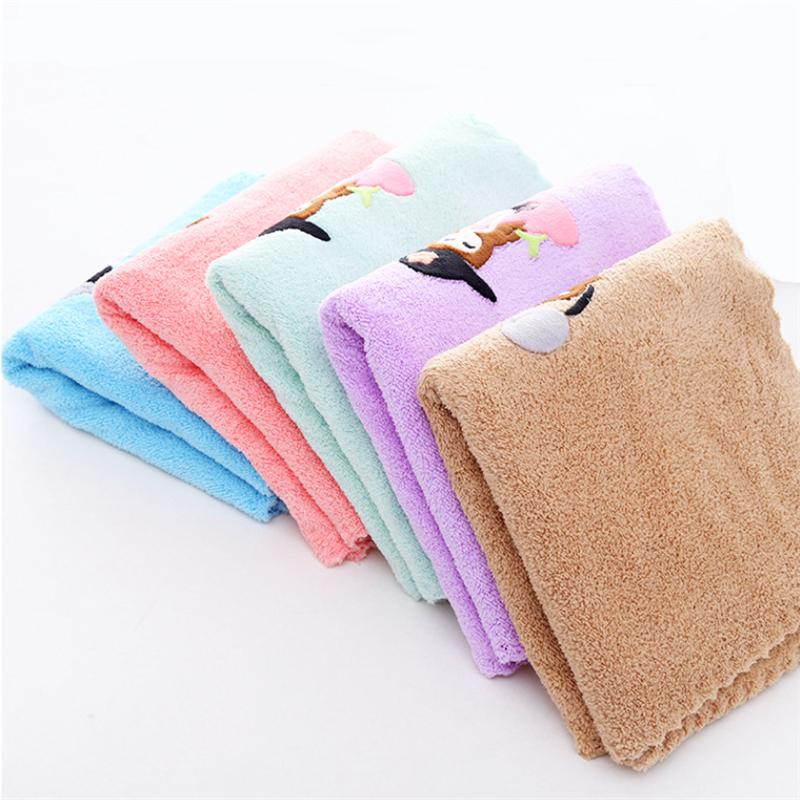 Handuk Mandi ANAK Bahan Microfiber Lembut Ukuran 35x75cm / Handuk keramas / Lap Muka - LPM Shop