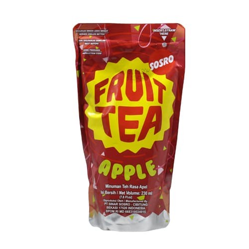 

FRUIT TEA APPLE POUCH 230ML