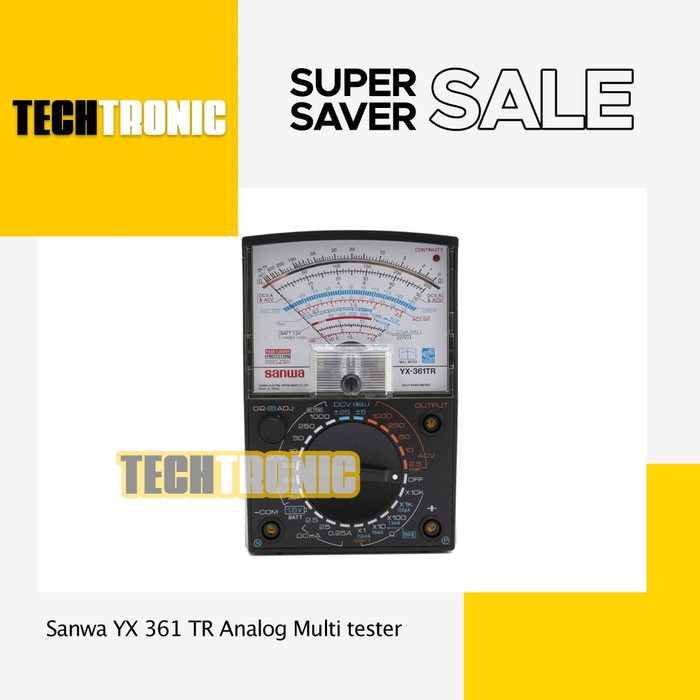 Sanwa YX 361 TR Analog Multi tester - TECHTRONIC