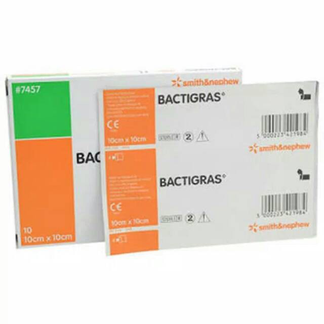 Bactrigras 10 x 10 cm - mencegah infeksi pada Luka bakar minor ( 1 pcs )