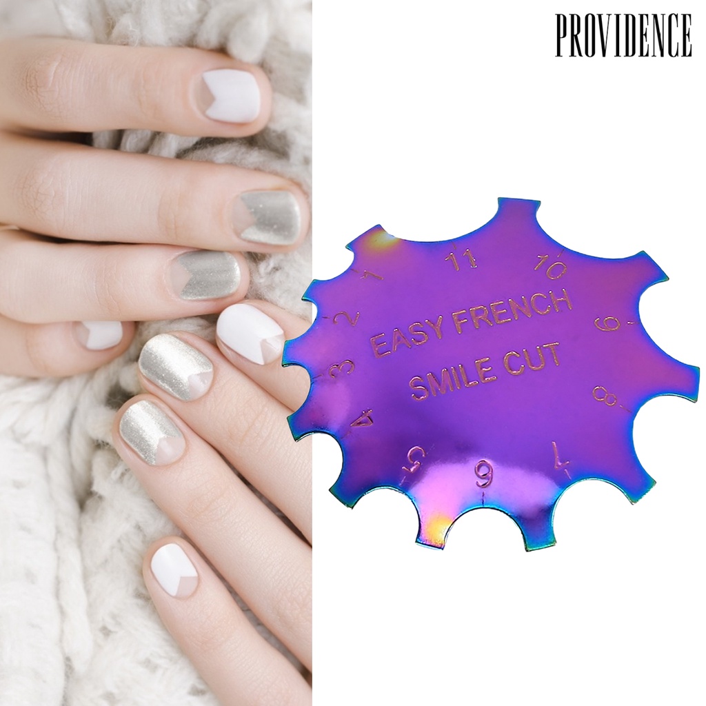 Providence Nail Cutter Plate French Style Nails Shaping Rust-Proof Nail Art Manicure Edge Trimmer for Female