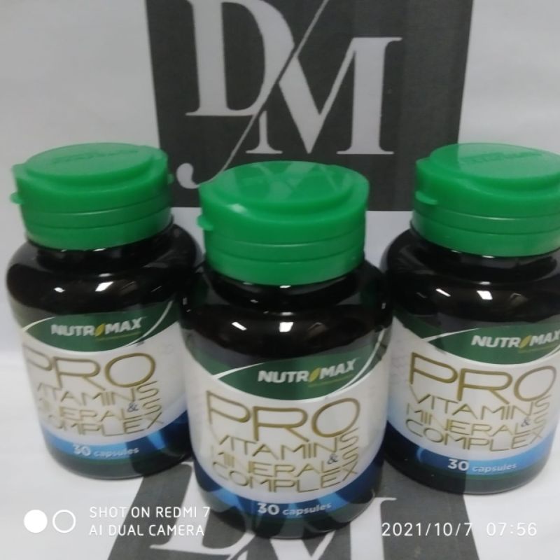 NUTRIMAX PRO VITAMINS & MINERALS COMPLEX 30 CAPSULE