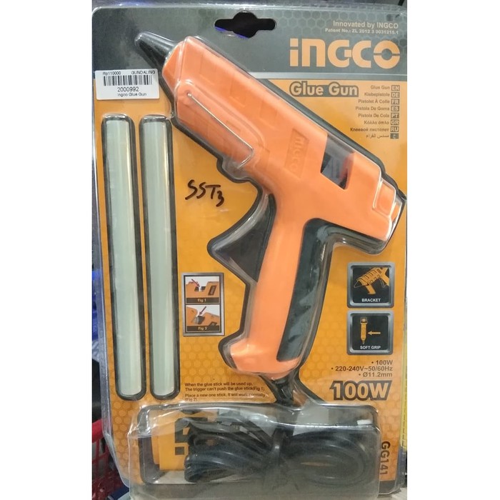 INGCO Glue Gun Pemanas Lem Tembak Lilin GG141 100W 100 watt