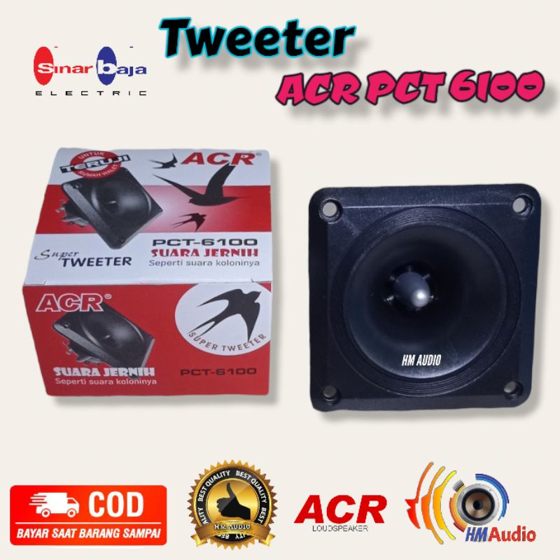 TWEETER ACR PCT 6100 TWETER WALET Tweter acr Twiter acr pct 6100