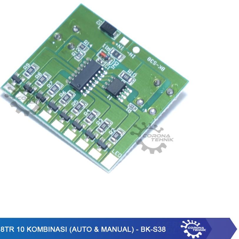 Modul Led 8TR 10 Kombinasi (Auto & Manual) - BK-S38