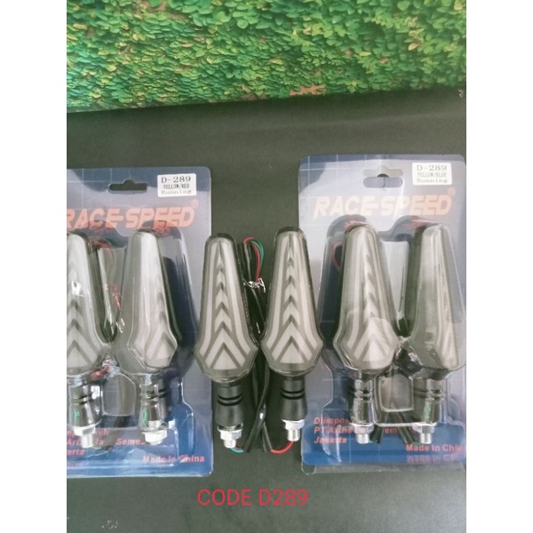 SEN SEIN RUNNING 2 WARNA DEPAN/BELAKANG LED UNIVERSAL CODE289 VIXION CB150R NINJA