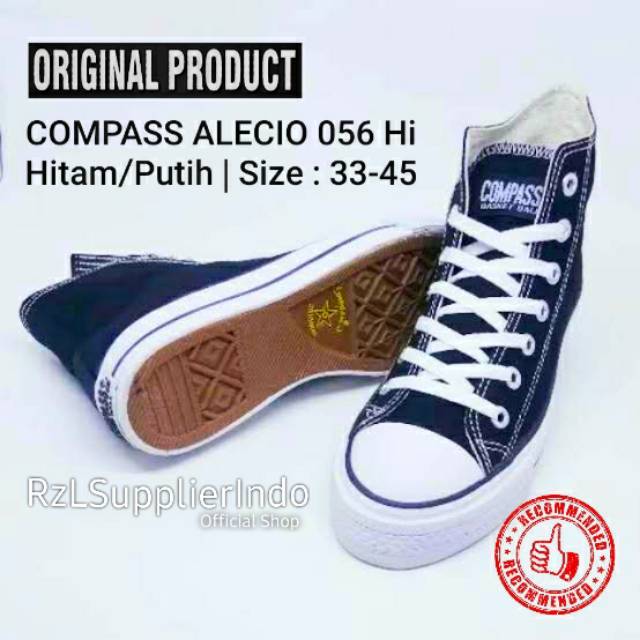  Sepatu  Original Compass  Sepatu  Compass  056 Hi Alecio 