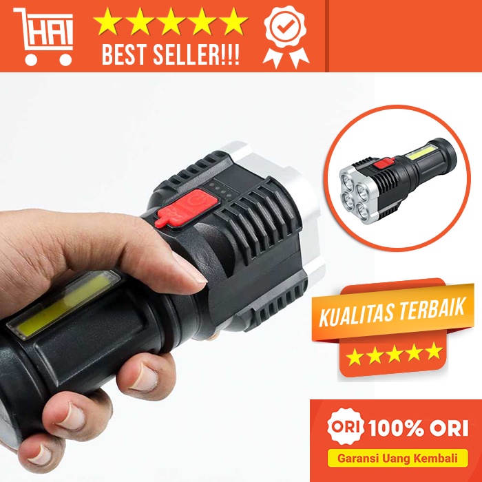 [ORIGINAL]SENTER LED 4 MATA 48 W 20 W / SENTER LED CHARGEABLE / SENTER CAS LED SENTER LED SUPER TERA