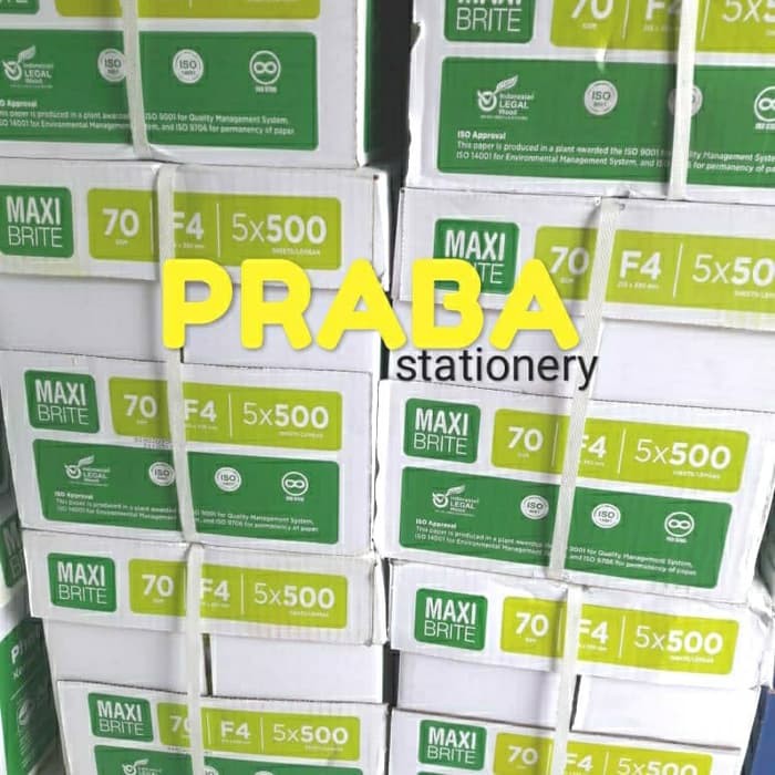 

Promo Kertas HVS F4 - 70 Gsm Maxi Brite
