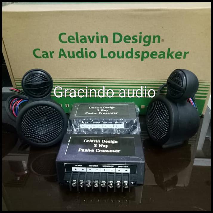 Promo Terbatas Speaker 2Way Celavin Plus Mounting Dan Crossover 3Way