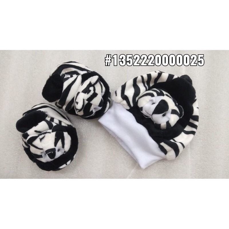 Setelan Topi Sepatu Bludru Bayi Hosana NewBorn Usia 2-12 Bulan Murah / PERLENGKAPAN TRAVELING BAYI