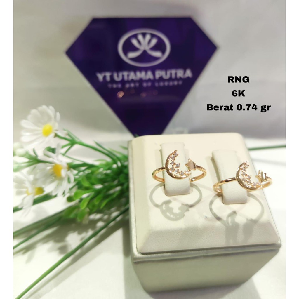 Cincin emas asli kadar 300 6karat fashion edition yt utama putra
