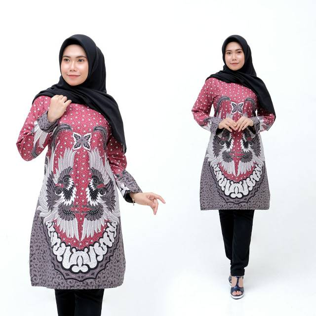 #Bayardirumah Tunik batik Wanita M L XL XXL Jumbo