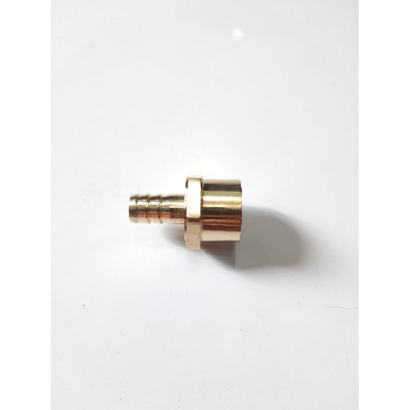 Sok selang 1/2&quot; × 3/8&quot; KUNINGAN DRAT DALAM