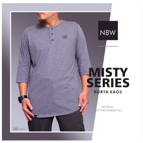 Kurta Kaos Misty NBW - Baju Muslim Pria Nabawi