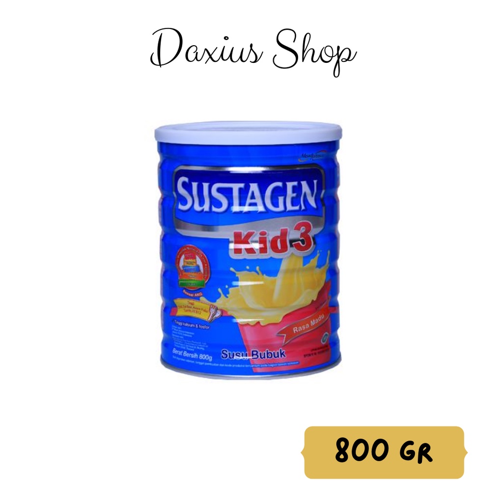 SUSTAGEN KID 3+ MADU TIN KALENG 800 GR