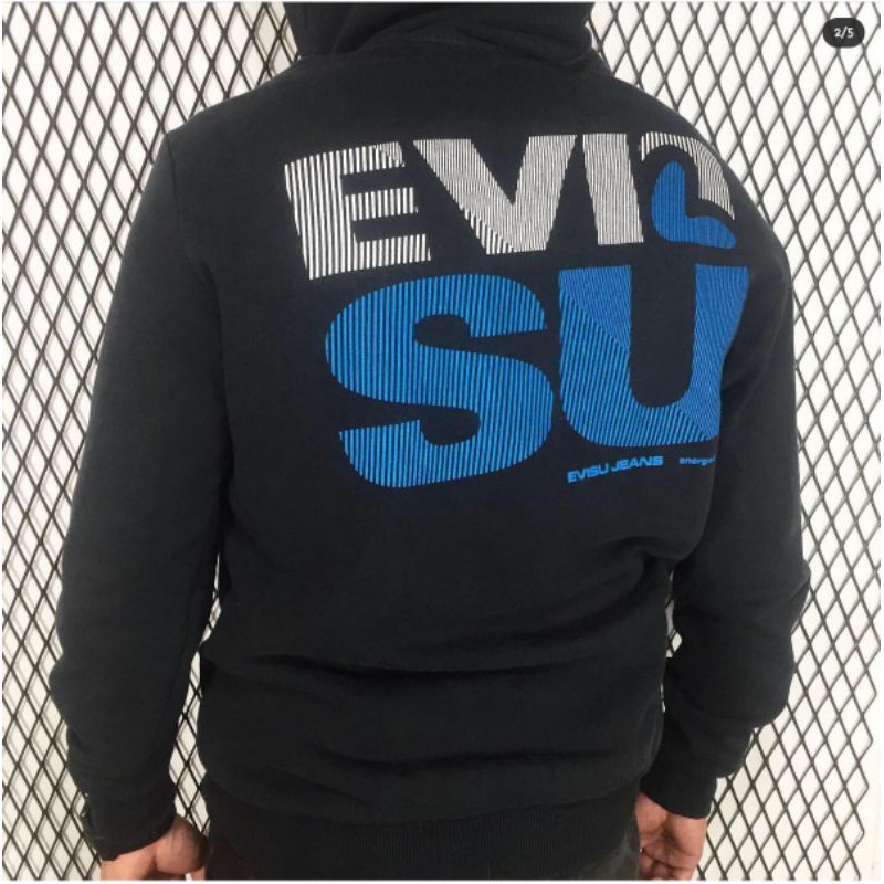 Hoodie EVISU Branded Second Original