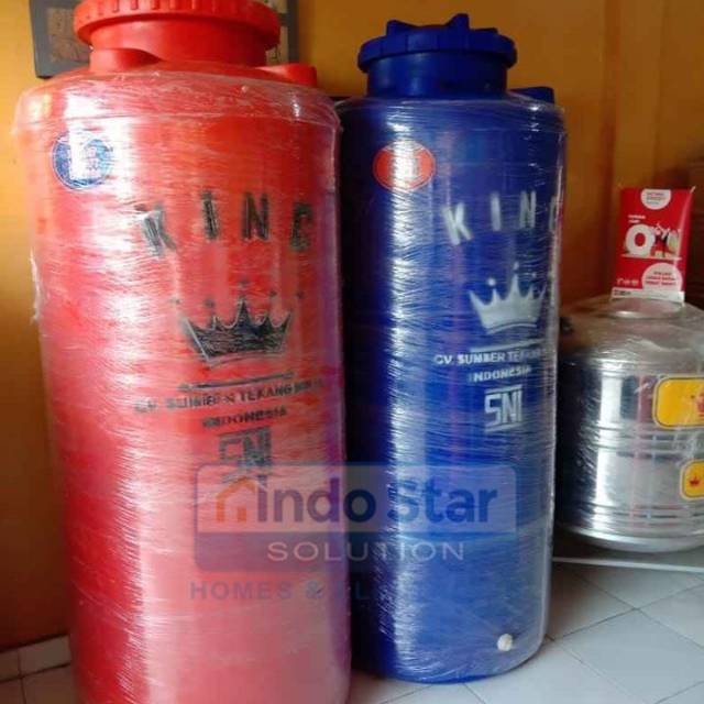 Tedmon / Tangki Air King 900 Liter Ramping Hemat Tempat