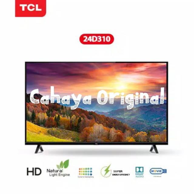 TV LED 24 inc TCL 24D310 Garansi Resmi