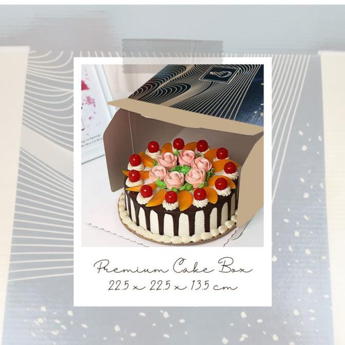 

Kotak Kue Exclusive Gold Hotstamp / Cake Box / Dus Cake