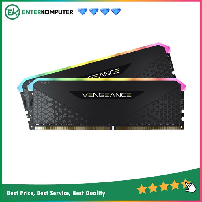 Corsair DDR4 Vengeance RGB RS PC28800 32GB 2x16GB CMG32GX4M2D3600C18