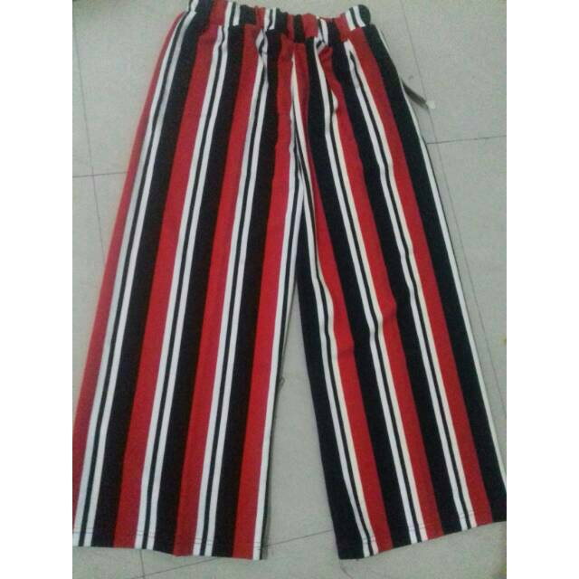 Kulot panjang jumbo motif salur