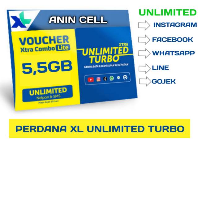Sp data xl 5,5gb unlimited turbo