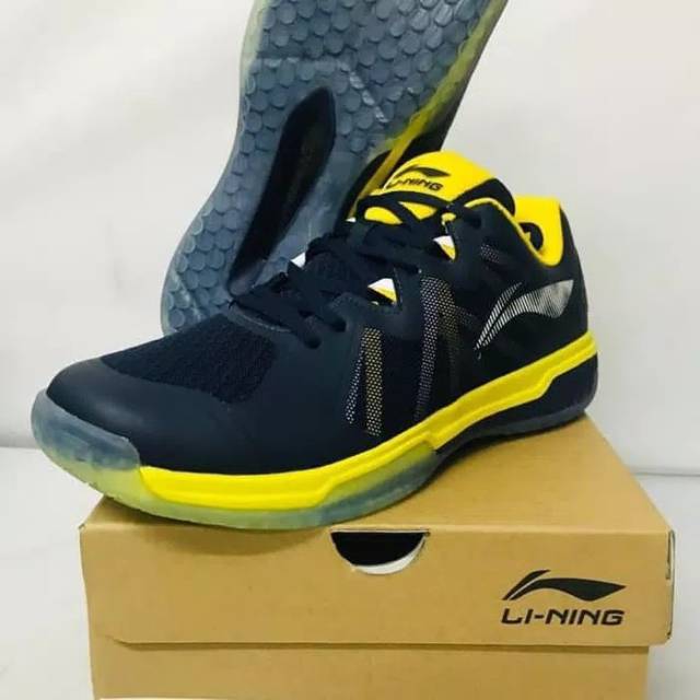 Sepatu Badminton / Bulutangkis LINING / LI NING DUAL CLOUD AYTN 083-1 DIJAMIN ORIGINAL