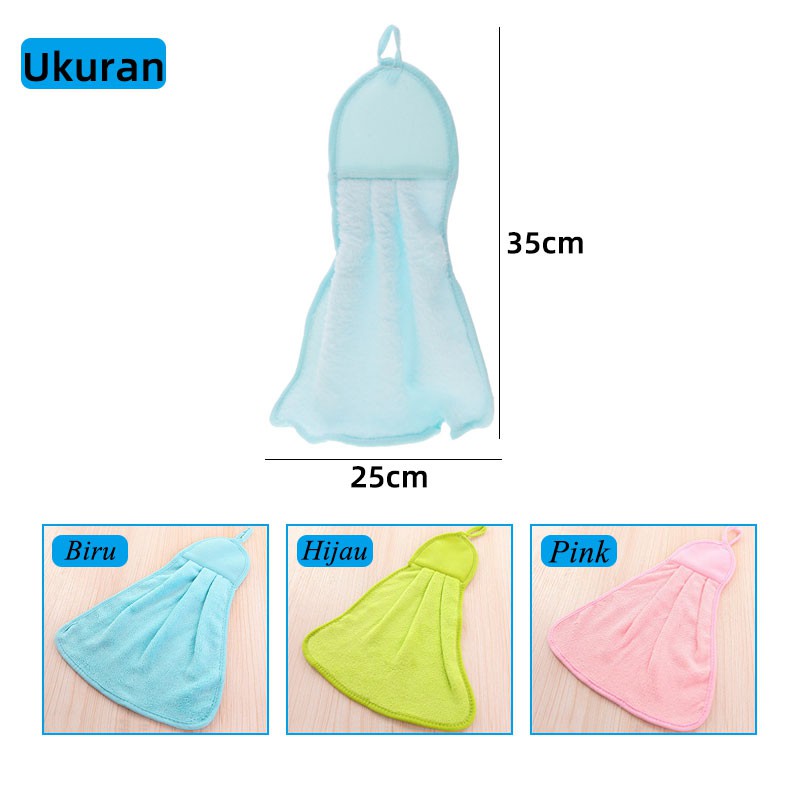 [Kaizen Living] Lap Tangan Kain Polos / Kain Lap Tangan / Hand Towel