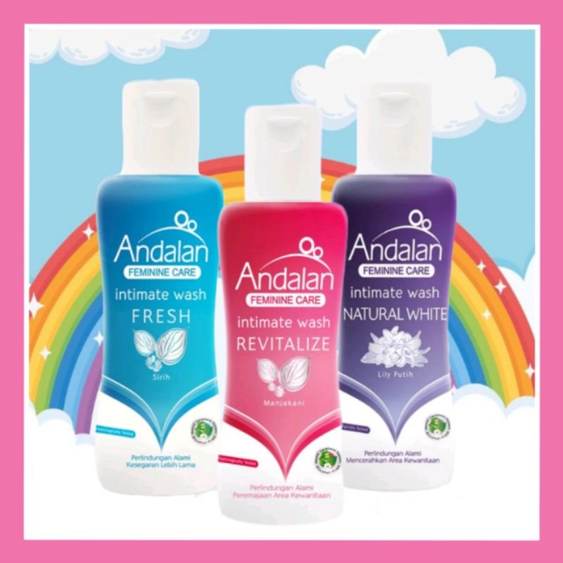 Jual ANDALAN Feminine Care Intimate Wash Fresh / Revitalize / Natural