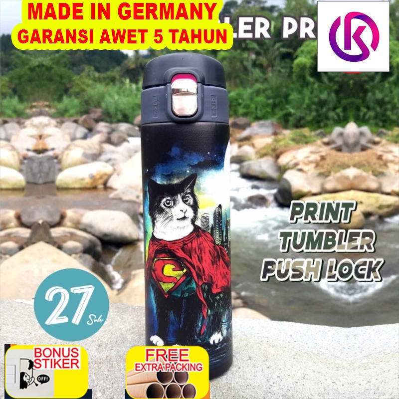 

Promo TUMBLER PUSH LOCK STAINLEESS CUSTOM FULL PRINT BODY