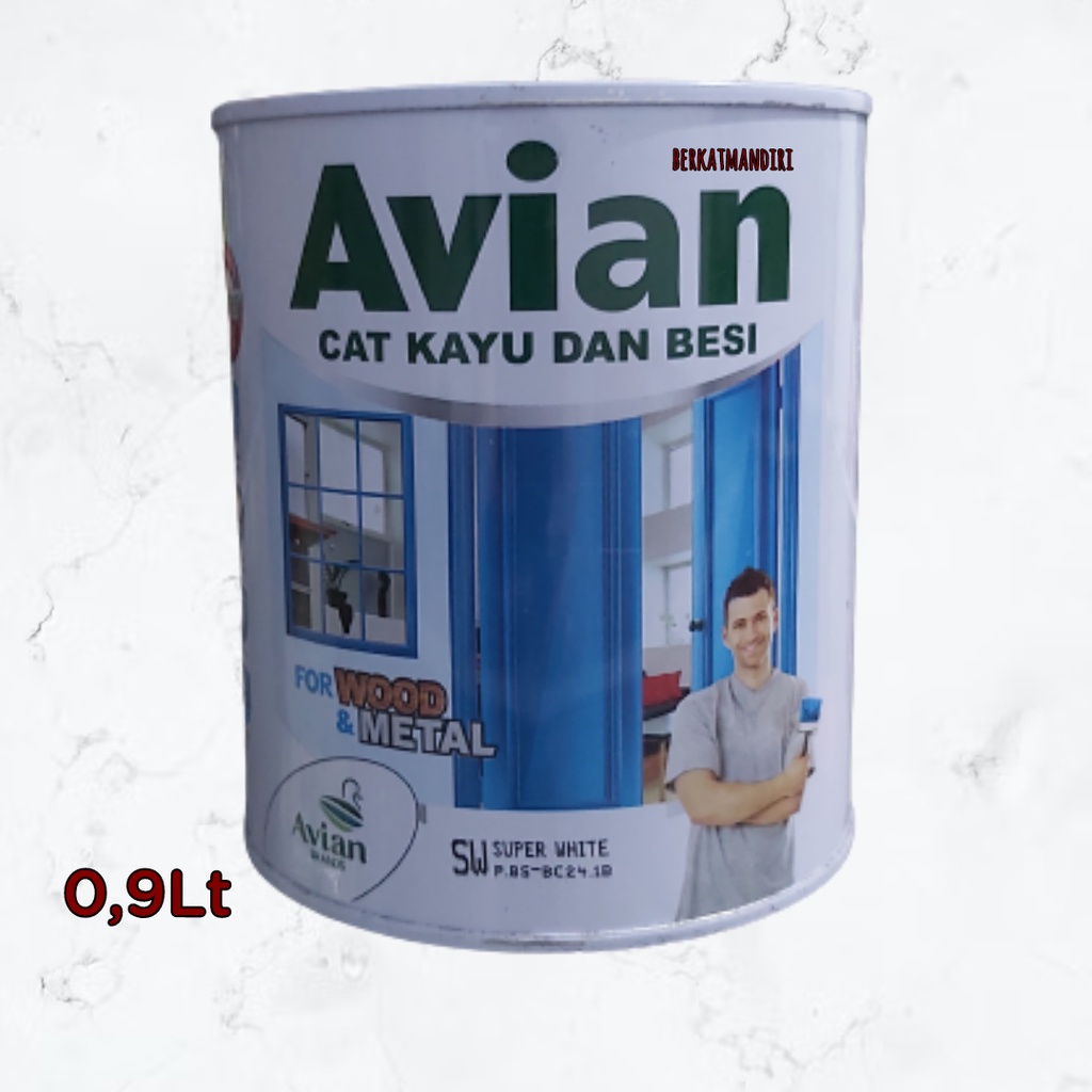 Avian Cat Kayu Dan Besi ( 1kg ) / Cat Avian