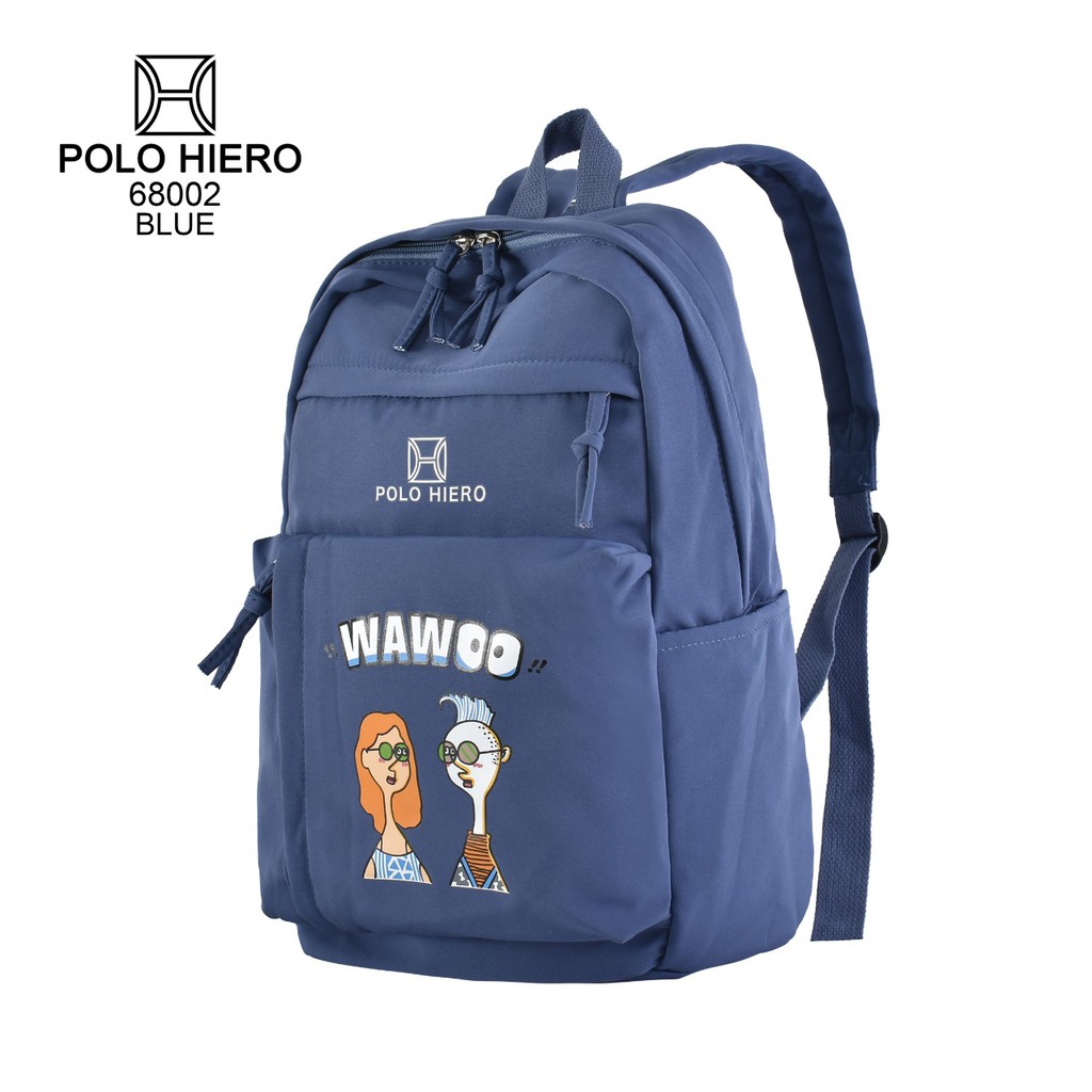 Tas Wanita Polo Hiero 68002 Ransel Backpack Import Fashion Style Korean New Trendsetter Fashion