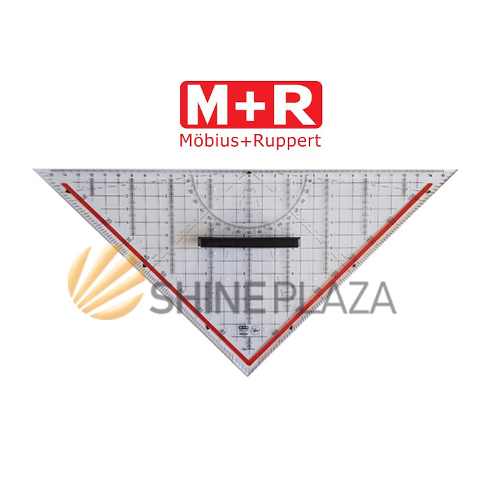 Penggaris Segitiga Pegangan M+R 32cm | Shopee Indonesia