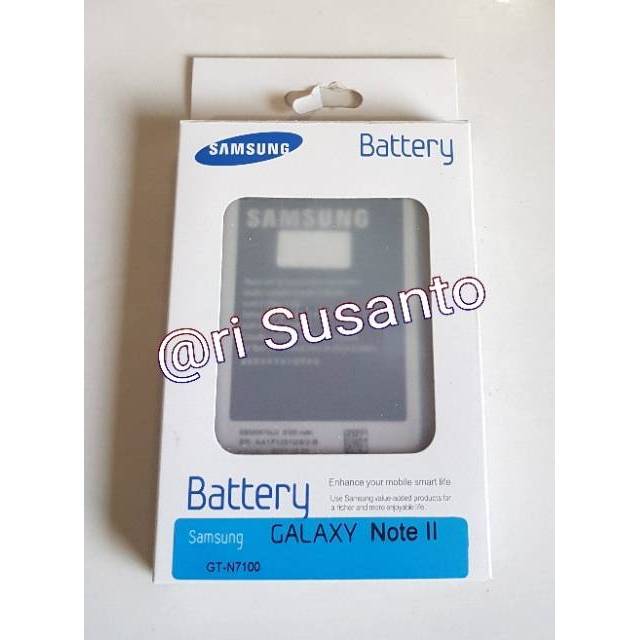 Baterai Samsung Galaxy Note 2 GT-N7100 Original