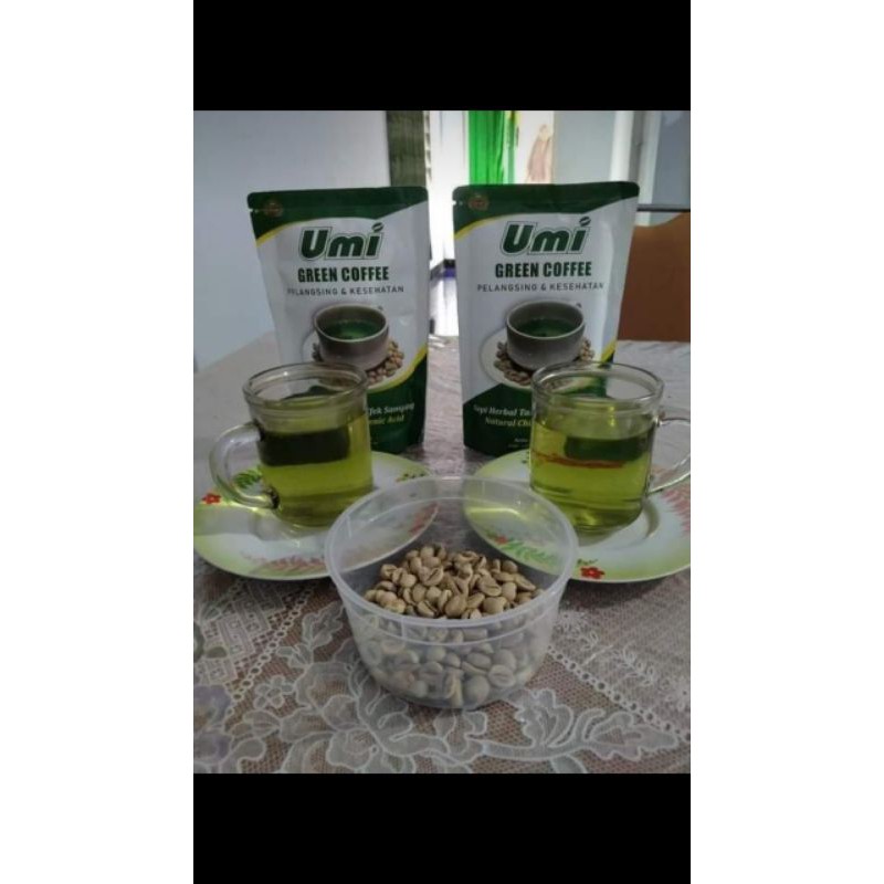 

Umi green coffee
