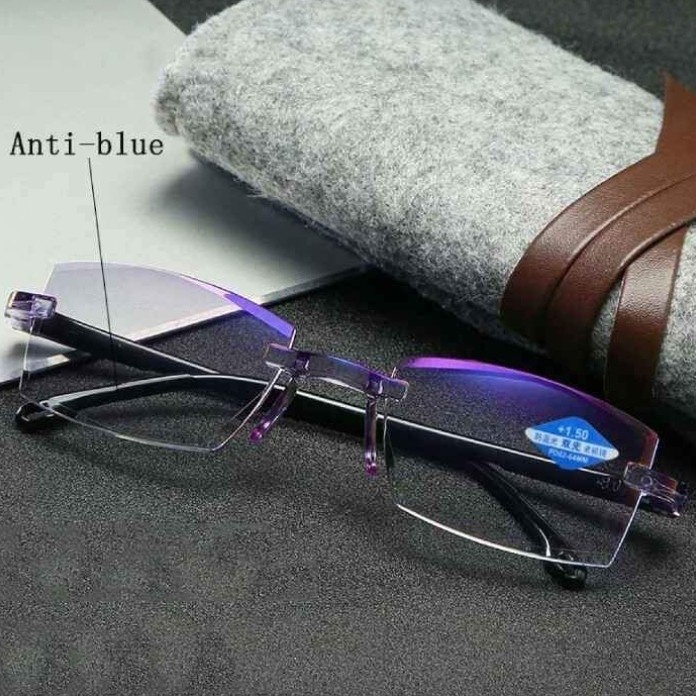 BAROKAH GAMIS ULTRA LIGHT TITANIUM READING GLASS