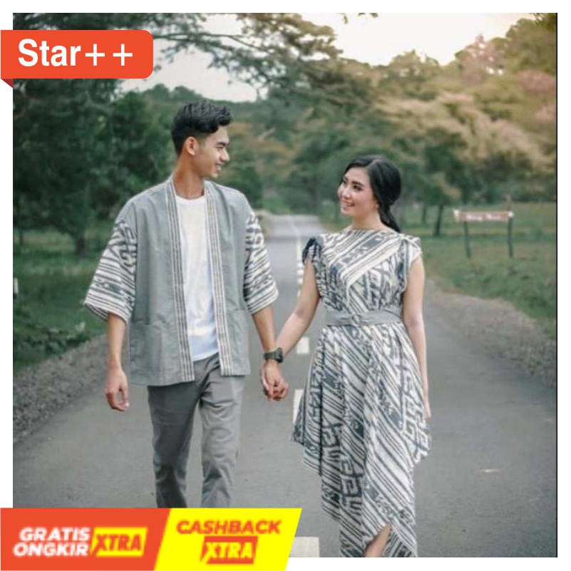 ⭐⭐⭐⭐⭐ PAKAIAN WANITA MODEL TERBARU 2021 BRANDED / Dress tenun atasan wanita modern, kimono tenun