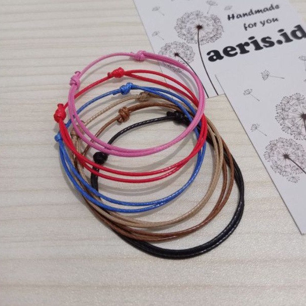 Gelang Tali Polos / Gelang Basic