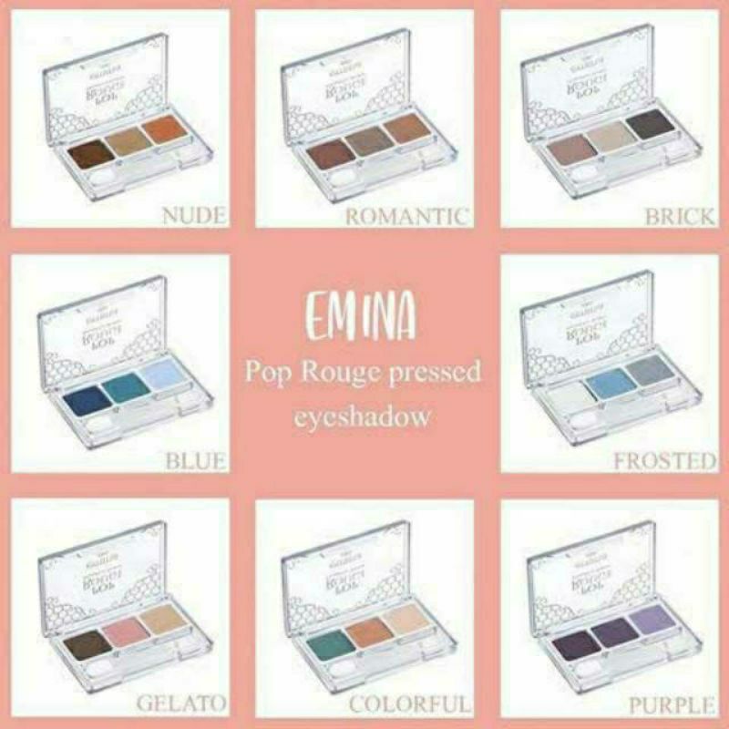 EMINA POP ROUGE EYESHADOW