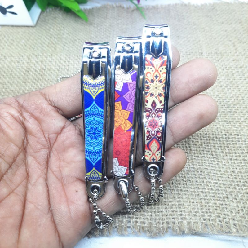 Gunting Kuku Motif Batik Besar Nail Clipper Best Quality