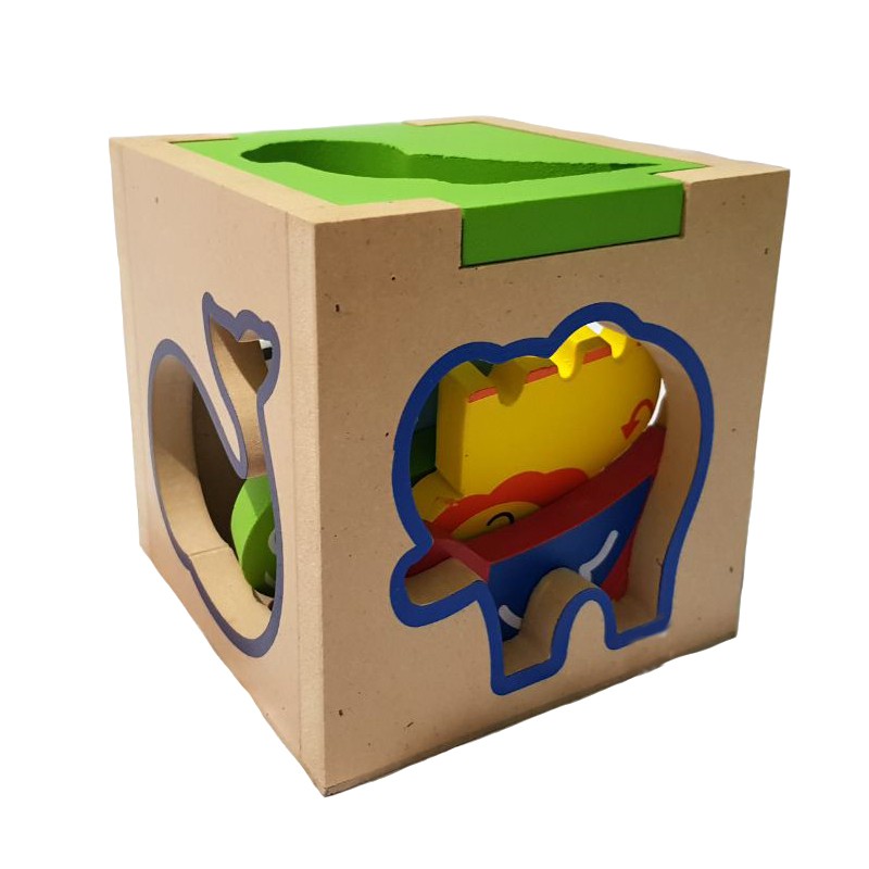 Mainan Edukasi Balok Kubus Binatang
