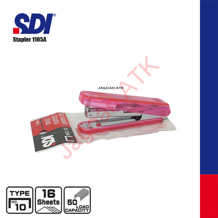 

Stapler / Jegrekan HD-10 No.10 Transparan SDI 1105A